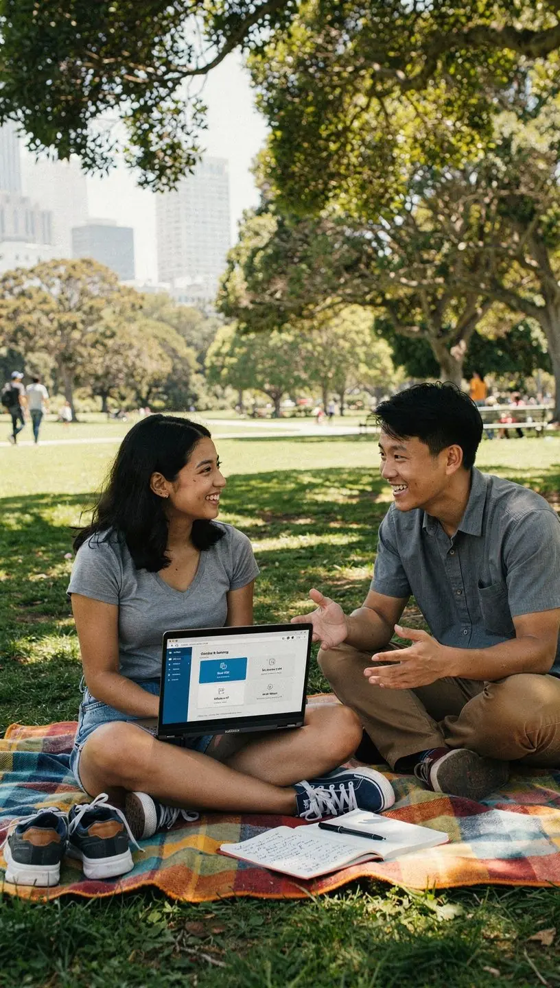 Strategic business meeting